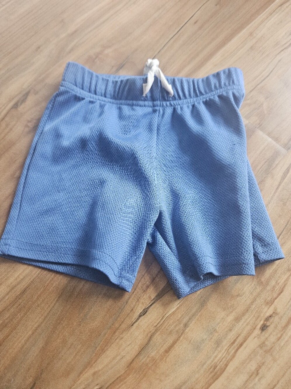 First Impressions Light Blue Mesh Drawstring Shorts 9 Months